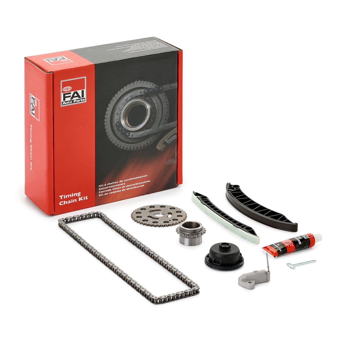 FAI AutoParts Sadales vārpstas piedziņas ķēdes komplekts TCK58 FAI AutoParts TCK58 Sadales vārpstas piedziņas ķēde Renault Super 5 B/C40 cena