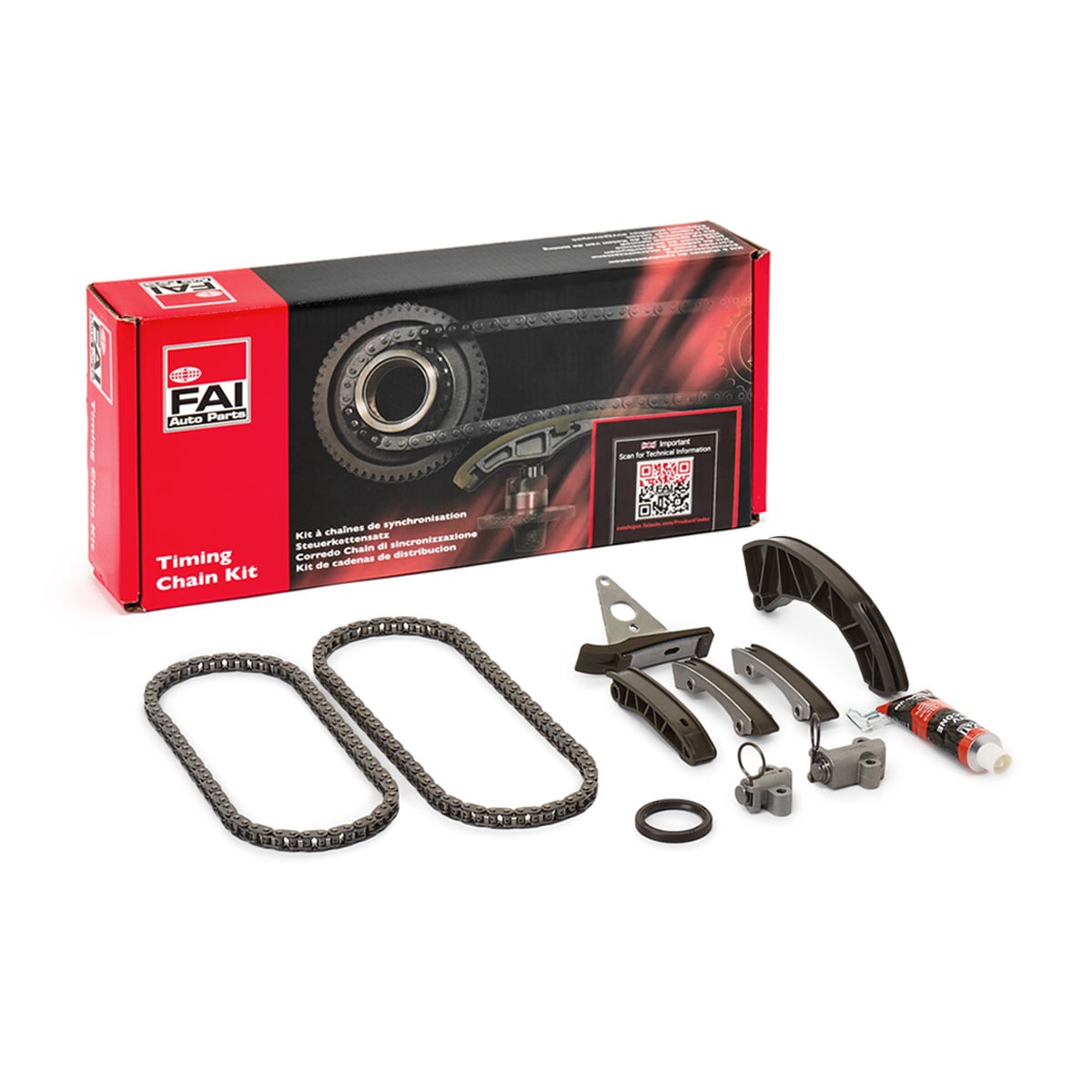 Distributiekettingset FAI AutoParts TCK79WO FAI AutoParts TCK79WO Distributieketting HYUNDAI MATRIX 2004