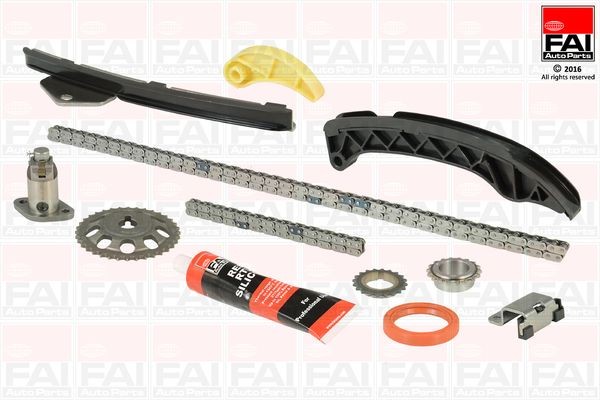 FAI AutoParts Mootori keti komplekt TCK81 Rihmad osad TOYOTA Corolla XII Sedaan (E210): Mootori keti komplekt FAI AutoParts TCK81