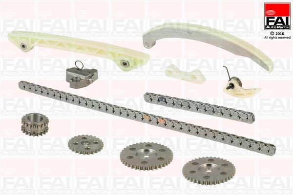 Timing chain kit FAI AutoParts TCK85 FAI AutoParts TCK85 Volvo S40 2002 Timing chain set price