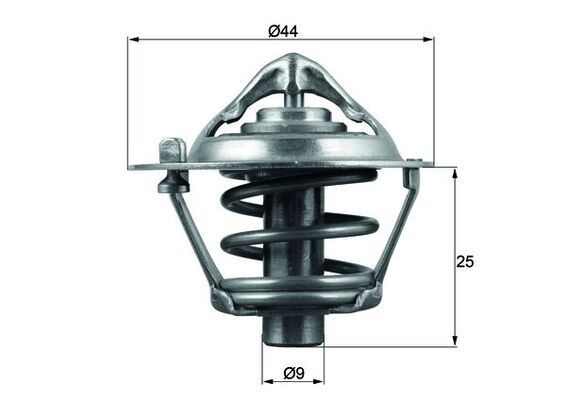 MAHLE Termostaat, Jahutusvedelik TX 113 88D TX 113 88D Termostaat MAHLE CHEVROLET BERETTA