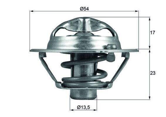 MAHLE Termostaat, Jahutusvedelik TX 118 82D MAHLE TX 118 82D Termostaat, Jahutusvedelik