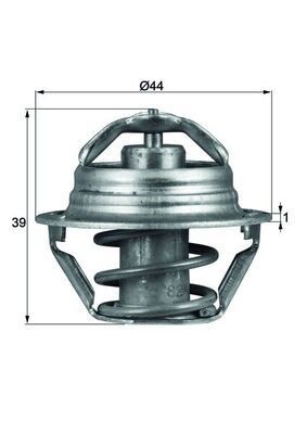 Termostato motore MAHLE TX 90 87D MAHLE TX 90 87D costo Termostato refrigerante Suzuki BALENO 2023