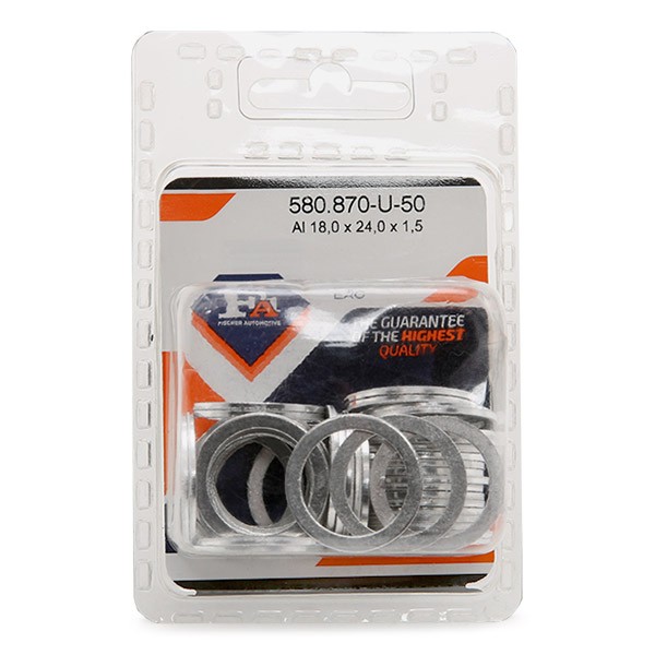 Retentor, parafuso de drenagem de óleo FA1 580.870-U-50 FA1 580.870-U-50: Bujão de óleo Volvo S60 2007