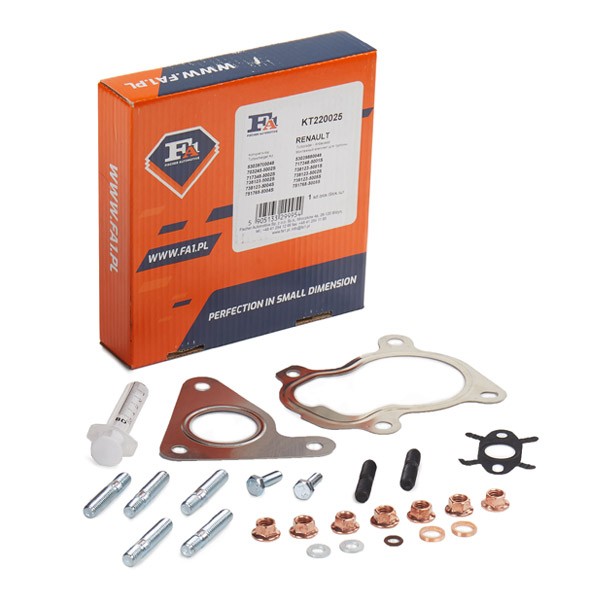 FA1 Monteringsats, Turbo KT220025 FA1 KT220025 monteringssats avgassystem Opel Vivaro A Combi pris