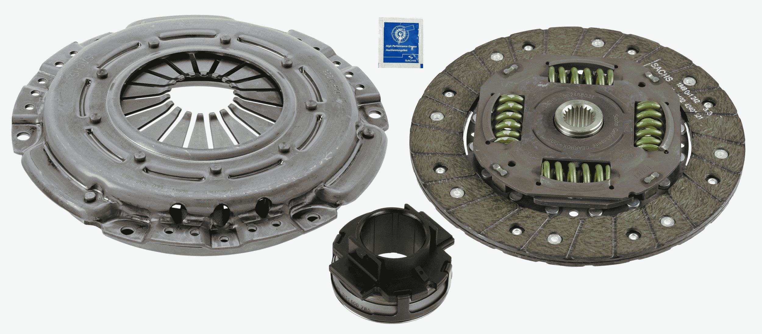 SACHS Clutchsett 3000 696 001 SACHS 3000 696 001 Clutchsett VOLVO 960 I Sedan (964) 2.0 140 hk 1993