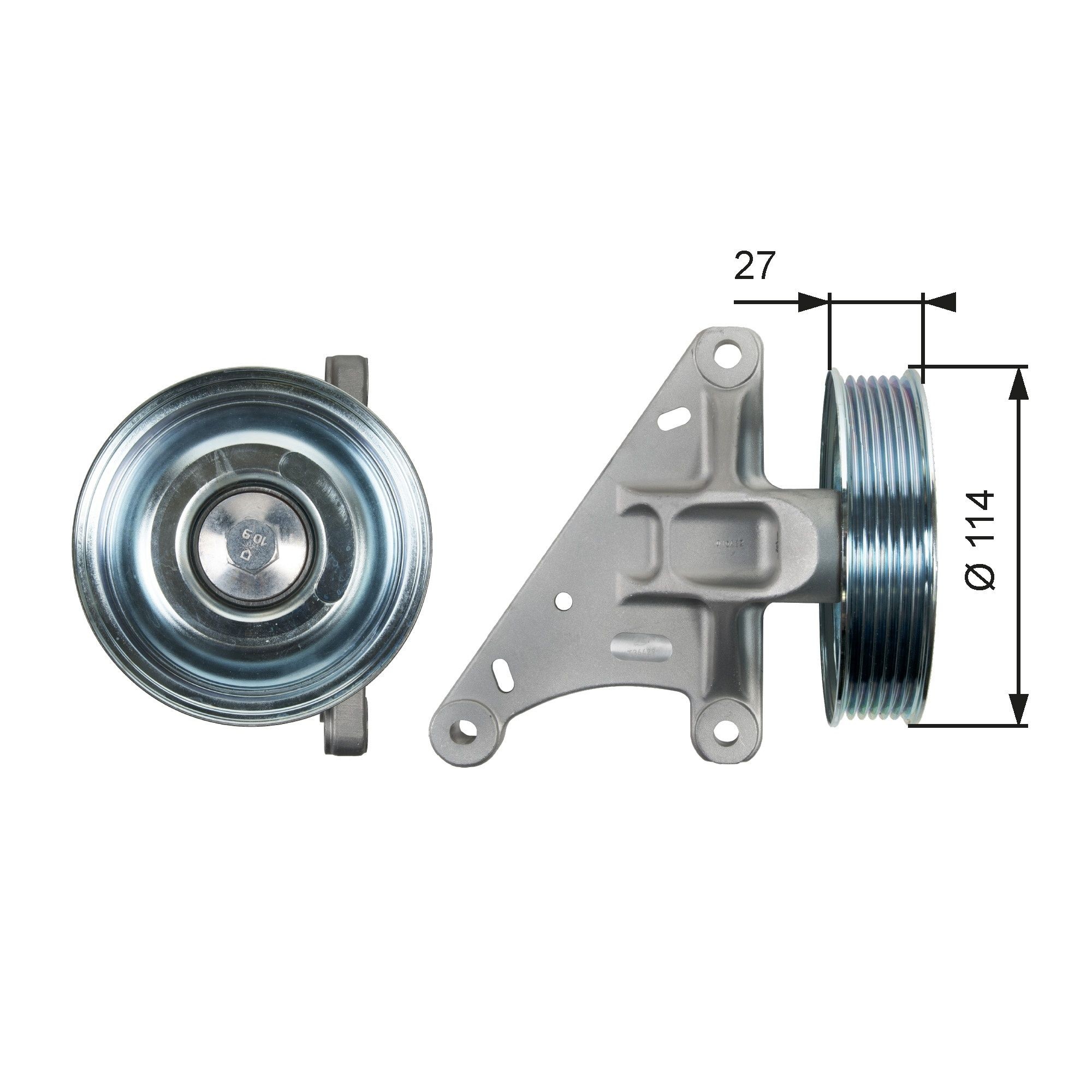 Seade- / juhtrull, soonrihm GATES T36429 GATES DriveAlign T36429 Seaderull CITROËN BERLINGO 2024