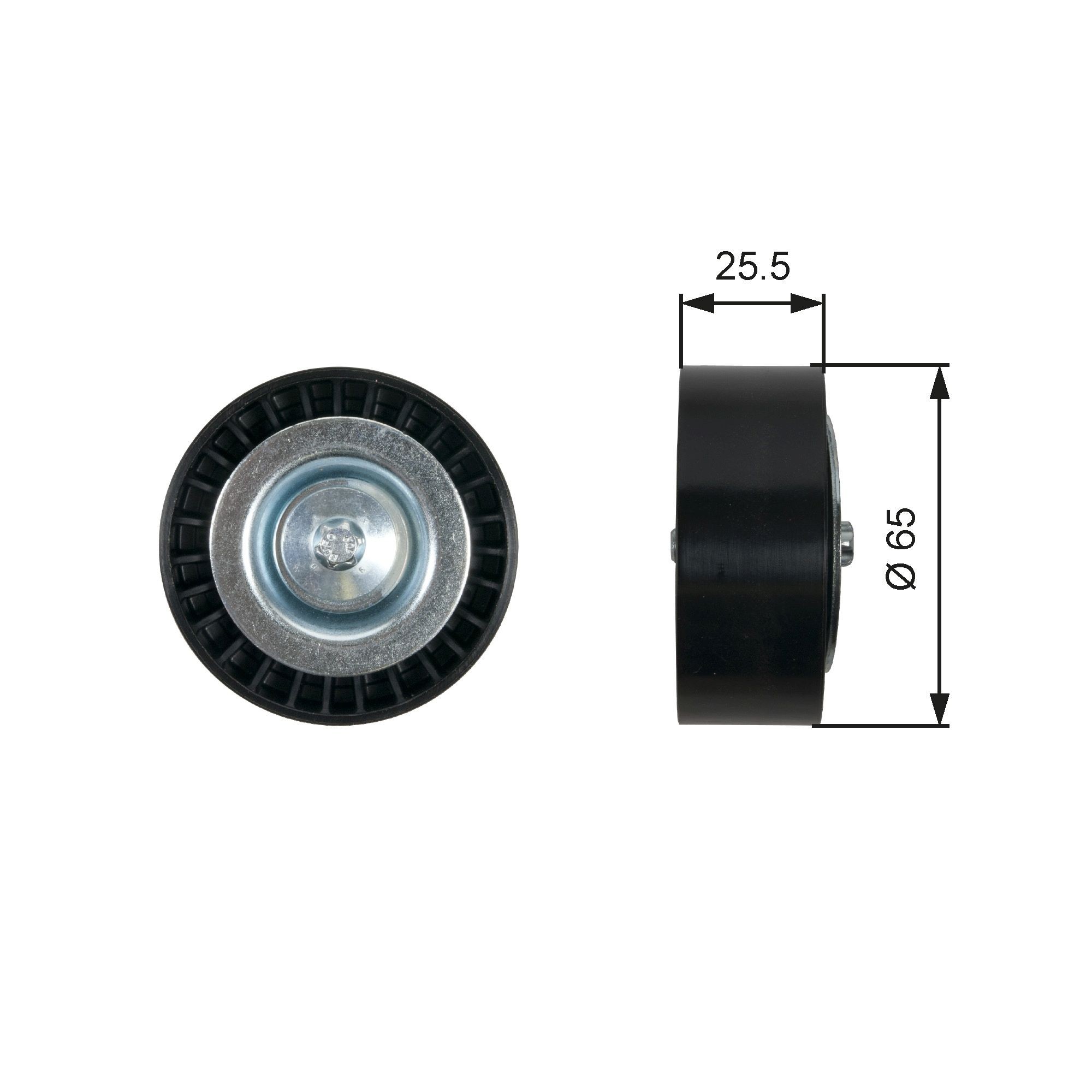 GATES Seade- / juhtrull, soonrihm T36454 GATES T36454 Seaderull Alfa Romeo 159 Sportwagon hind