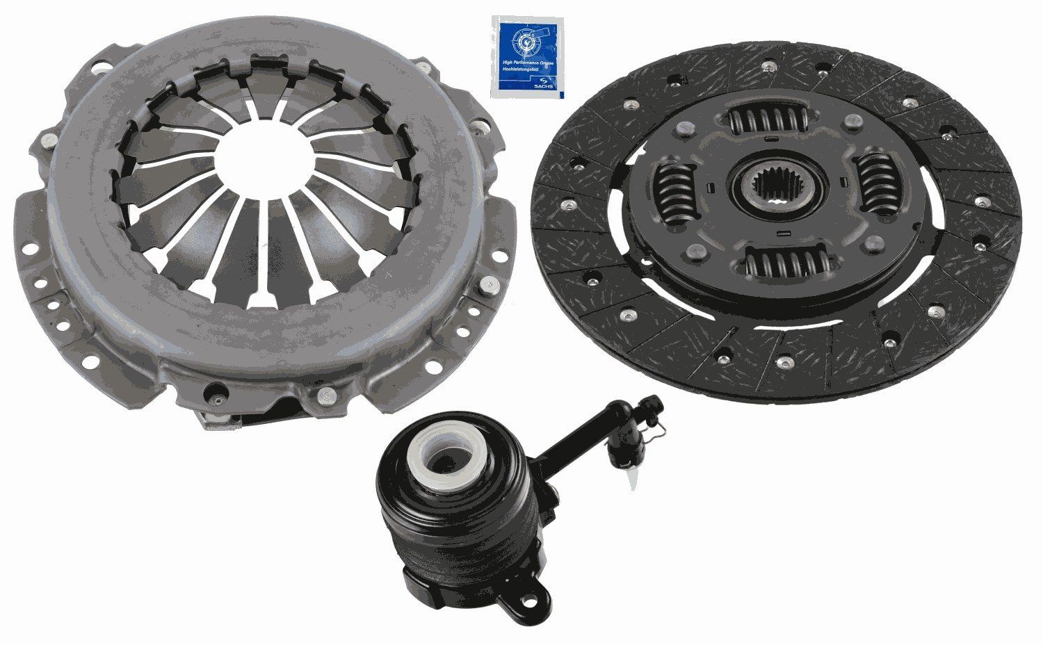 SACHS Kuplung, szett 3000 990 082 Tuning Alfa Romeo 156 932: Kuplung, szett SACHS Kit plus CSC 3000 990 082