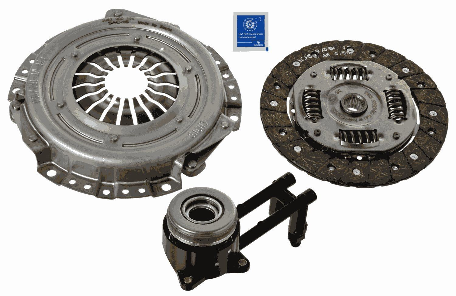 SACHS Clutch kit 3000 990 085 3000 990 085 SACHS performance clutch MAZDA CX-5