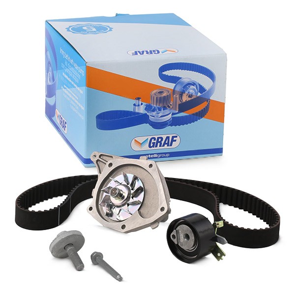 GRAF Bomba de água + kit de correia dentada KP821-1 Bomba de água + kit de distribuição GRAF Mazda CX-7 KP821-1
