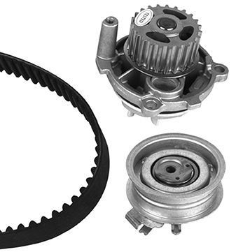 GRAF Distributieriem set + waterpomp KP904-1 Volkswagen UP Distributieriem set GRAF KP904-1