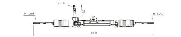 GENERAL RICAMBI Tannstang FI4111 Tannstang GENERAL RICAMBI Fiat PANDA FI4111