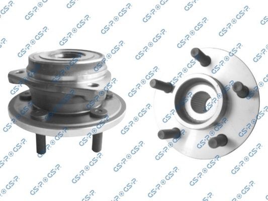 GSP Riteņa rumbas gultņa komplekts 9327013 Riteņa rumbas gultnis GSP Chrysler NEON 9327013