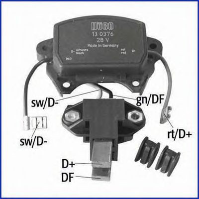HITACHI Laddningsregulator 130376 130376 HITACHI laddningsregulator VOLVO S40