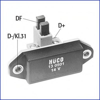 HITACHI Generatorregulator 130501 HITACHI 130501 Mercedes W114 Generatorregulator originale pris