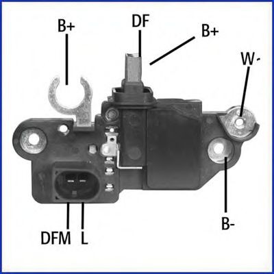 HITACHI Generatorregulator 130577 HITACHI 130577 Generatorregulator SMART Roadster Cabriolet (452) 0.7 (452.432) 61 HK 2003
