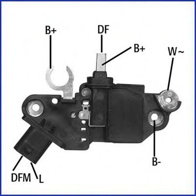 Generatorregulator HITACHI 130595 HITACHI 130595 Alternator regulator Opel VECTRA 2000
