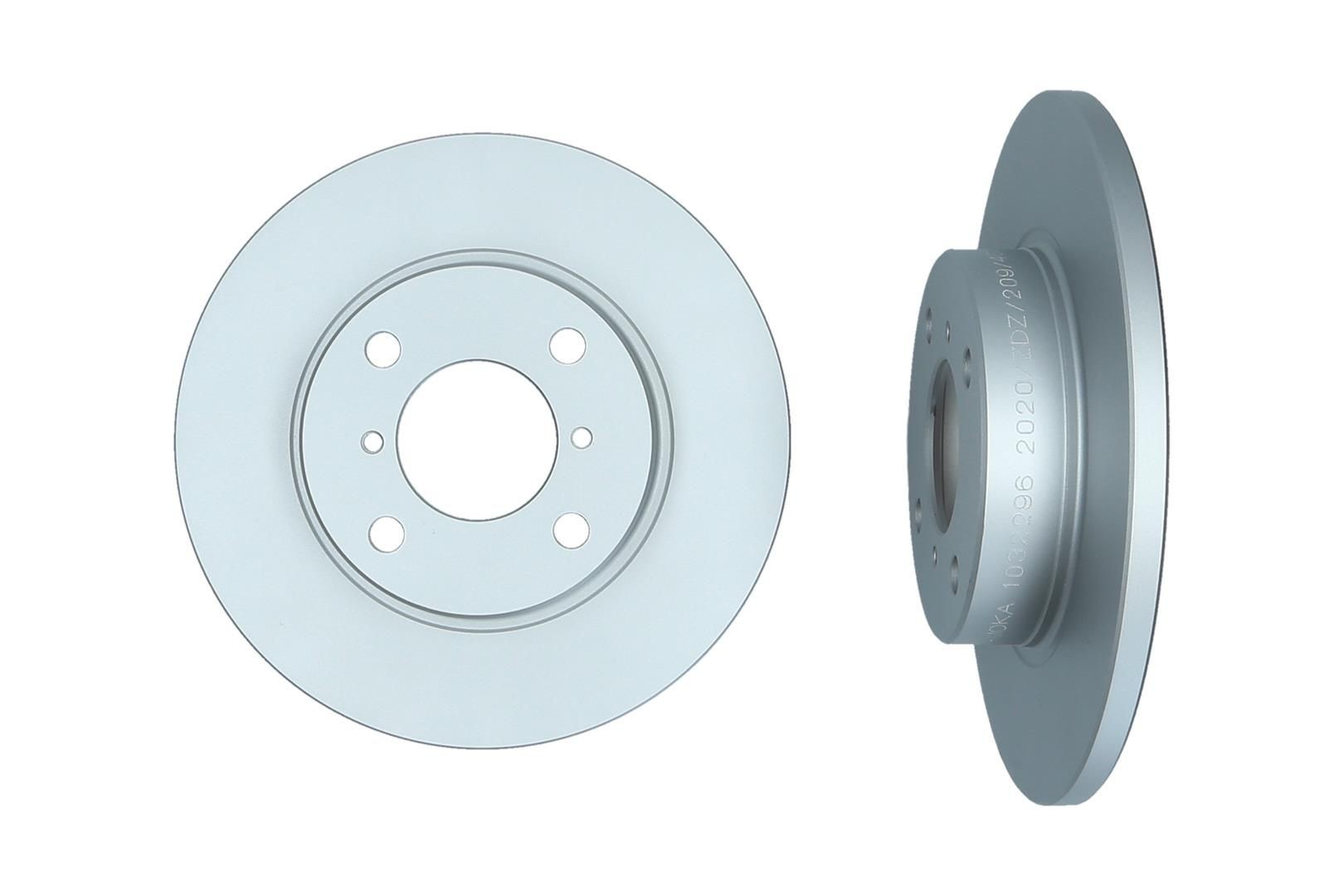 KAMOKA Brzdový kotouč 1032296 Kotúčové brzdy KAMOKA Suzuki SPLASH 1032296