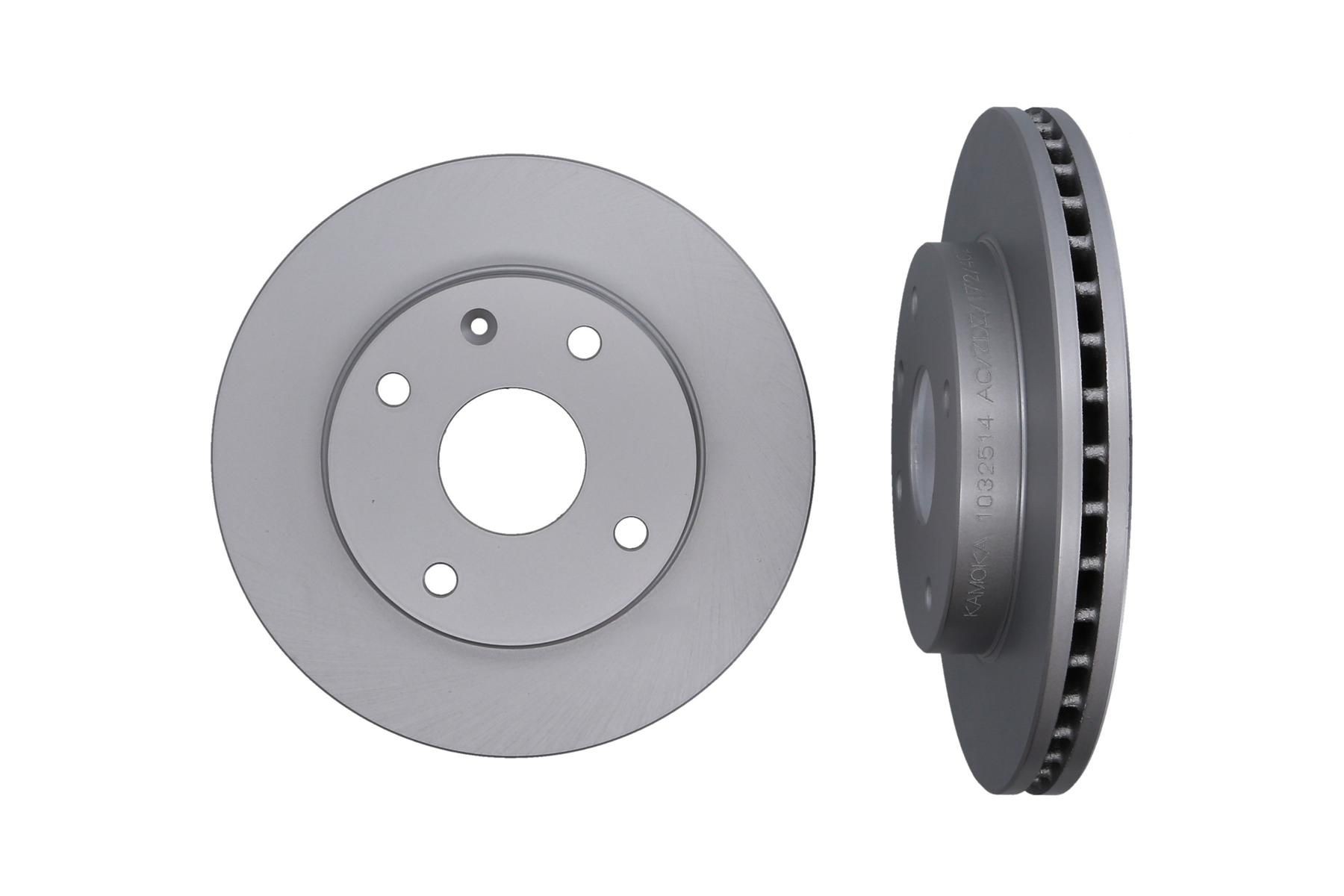 KAMOKA Bremseskive 1032514 1032514 Skiver CHEVROLET AVEO KAMOKA