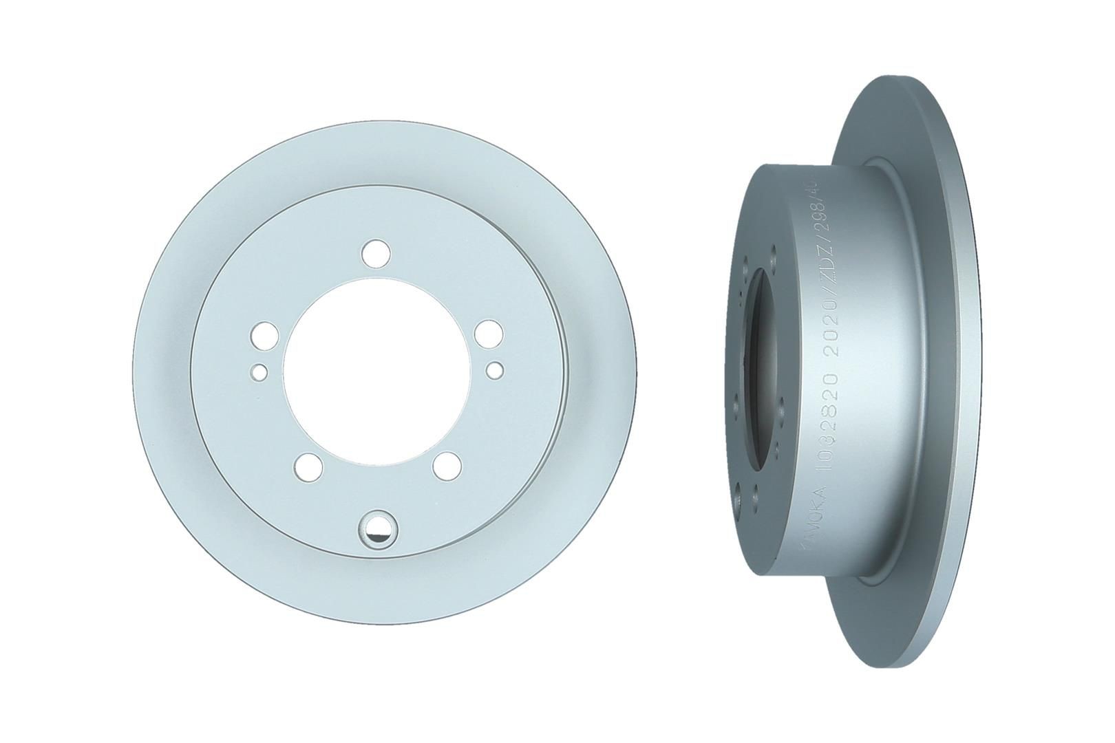 KAMOKA Jarrulevy 1032820 1032820 KAMOKA Jarrulevyt Mitsubishi PAJERO SPORT hinta
