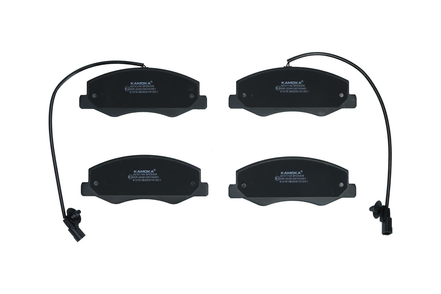 KAMOKA Bremseklosser JQ101140 KAMOKA JQ101140 Bremseklosser RENAULT Master III Van 2.3 dCi 125 RWD (FV0C, FV0D, FV0H, FV0J, FV0A, FV0K) 125 hk 2013