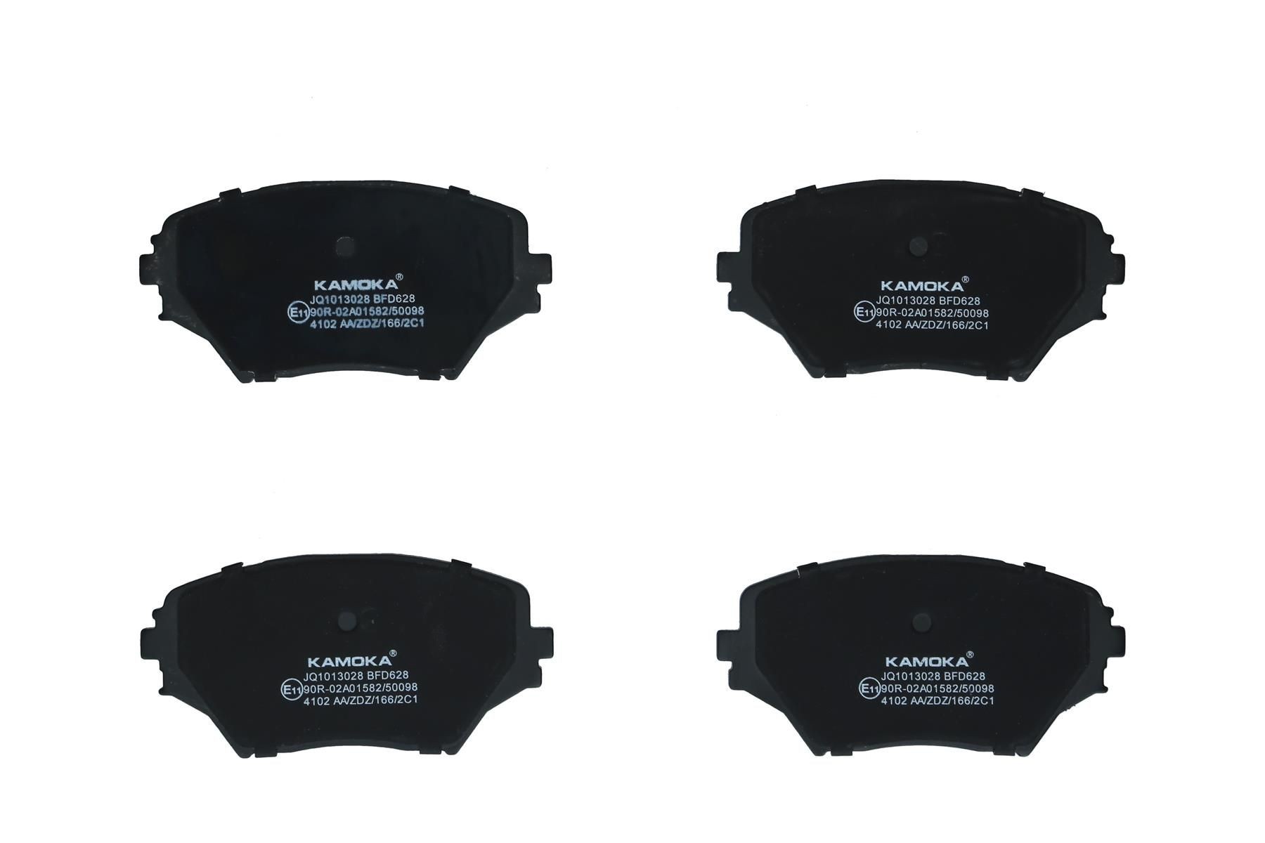 KAMOKA Bromsbelägg JQ1013028 JQ1013028 KAMOKA bromskloss TOYOTA LAND CRUISER