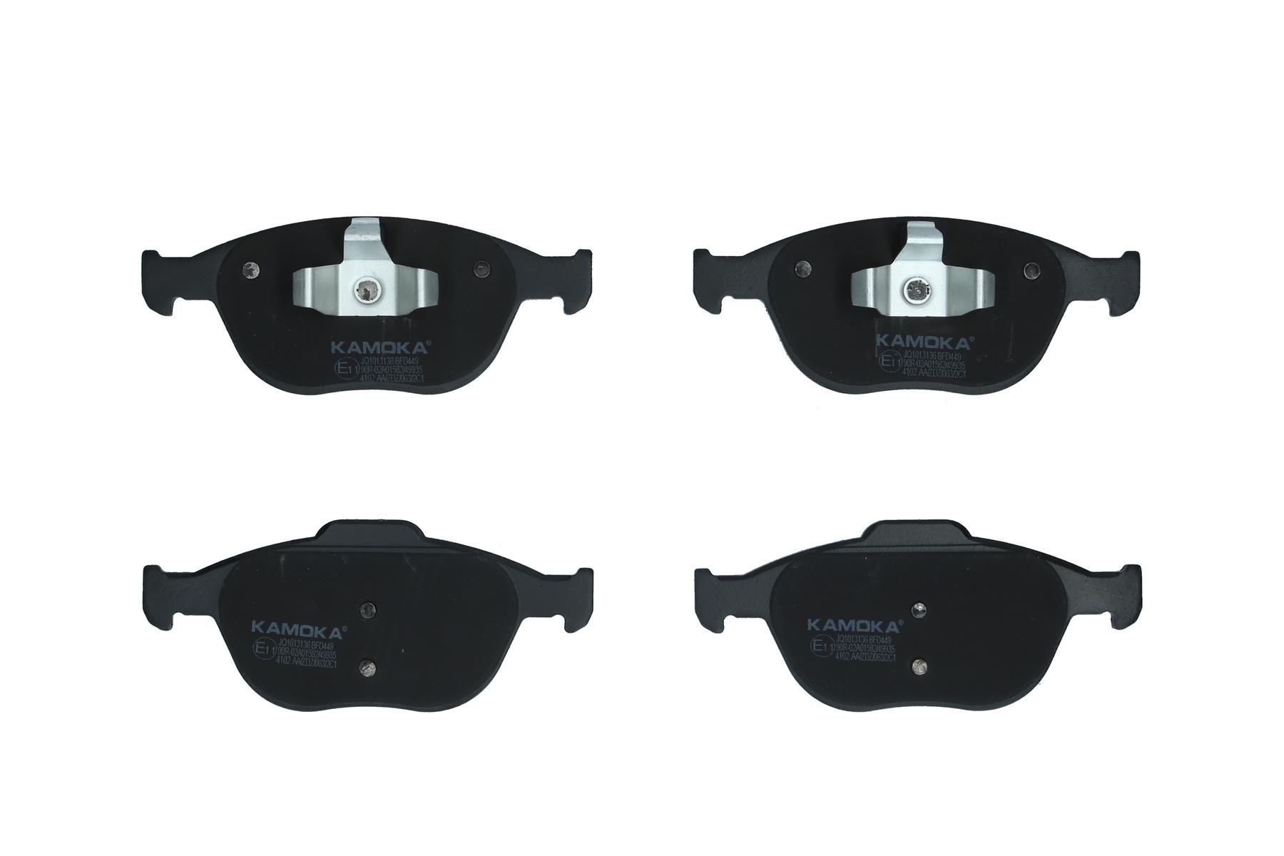 KAMOKA Τακάκια φρένων JQ1013136 JQ1013136 Τακάκια φρένων FORD TAUNUS KAMOKA