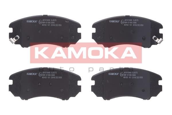KAMOKA Piduriklotsid JQ1013466 KAMOKA JQ1013466 Piduriklotsid HYUNDAI Sonata IV (EF) 2.0 16V 144 hj 2001