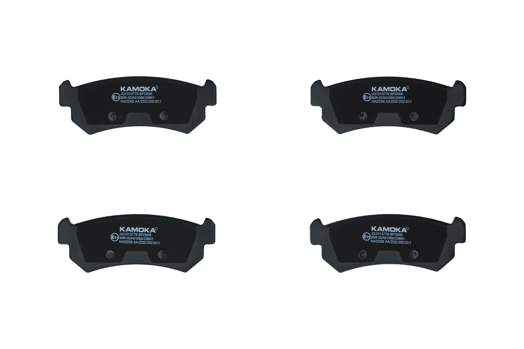 KAMOKA Τακάκια φρένων JQ1013778 JQ1013778 KAMOKA Σετ τακάκια Chevrolet φθηνά