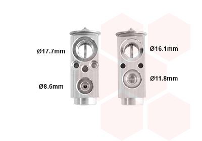 Expansieventiel airco VAN WEZEL 37001352 VAN WEZEL 37001352: Expansieventiel airco Saab 9-3 2003