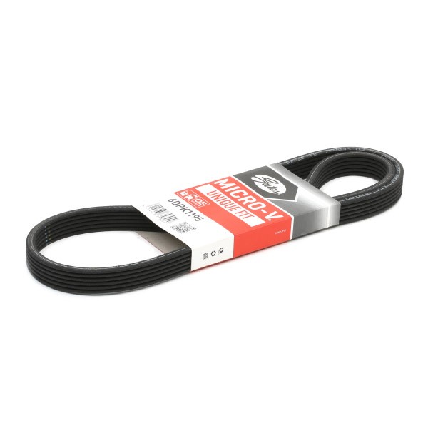 Multiriem GATES 6DPK1195 GATES Micro-V 6DPK1195 Poly-V-snaar SKODA OCTAVIA 2002