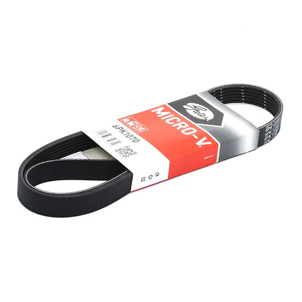 GATES Serpentine belt 6PK1070 AUDI Q3 GATES serpentine belt 6PK1070