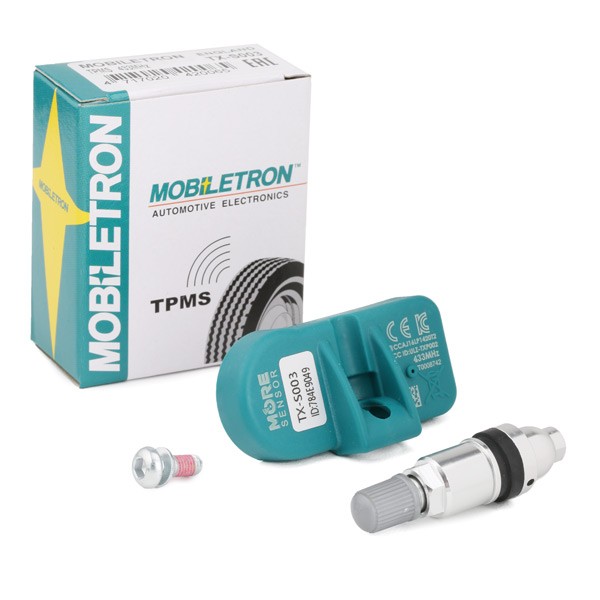 MOBILETRON Αισθητήρας τροχού, σύστημα ελέγχου πίεσης ελαστικών TX-S003 MOBILETRON TX-S003 Αισθητήρες πίεσης ελαστικών AUDI A6 Allroad γνήσια τιμες