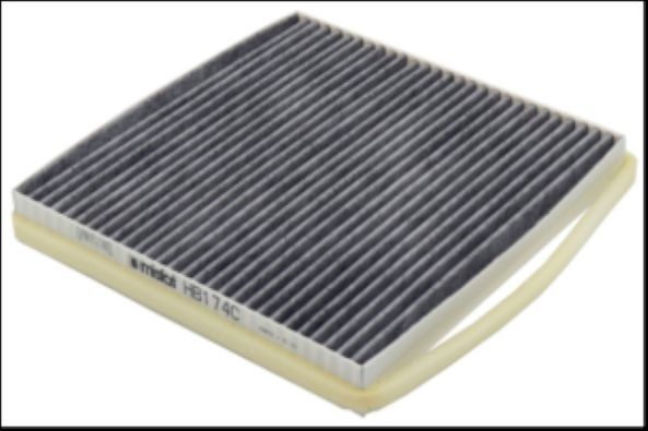 MISFAT Kupéfilter HB174C BMW filter, kupéventilation MISFAT HB174C