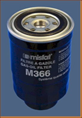 MISFAT Bränslefilter M366 M366 MISFAT bränslefilter HYUNDAI TRAJET