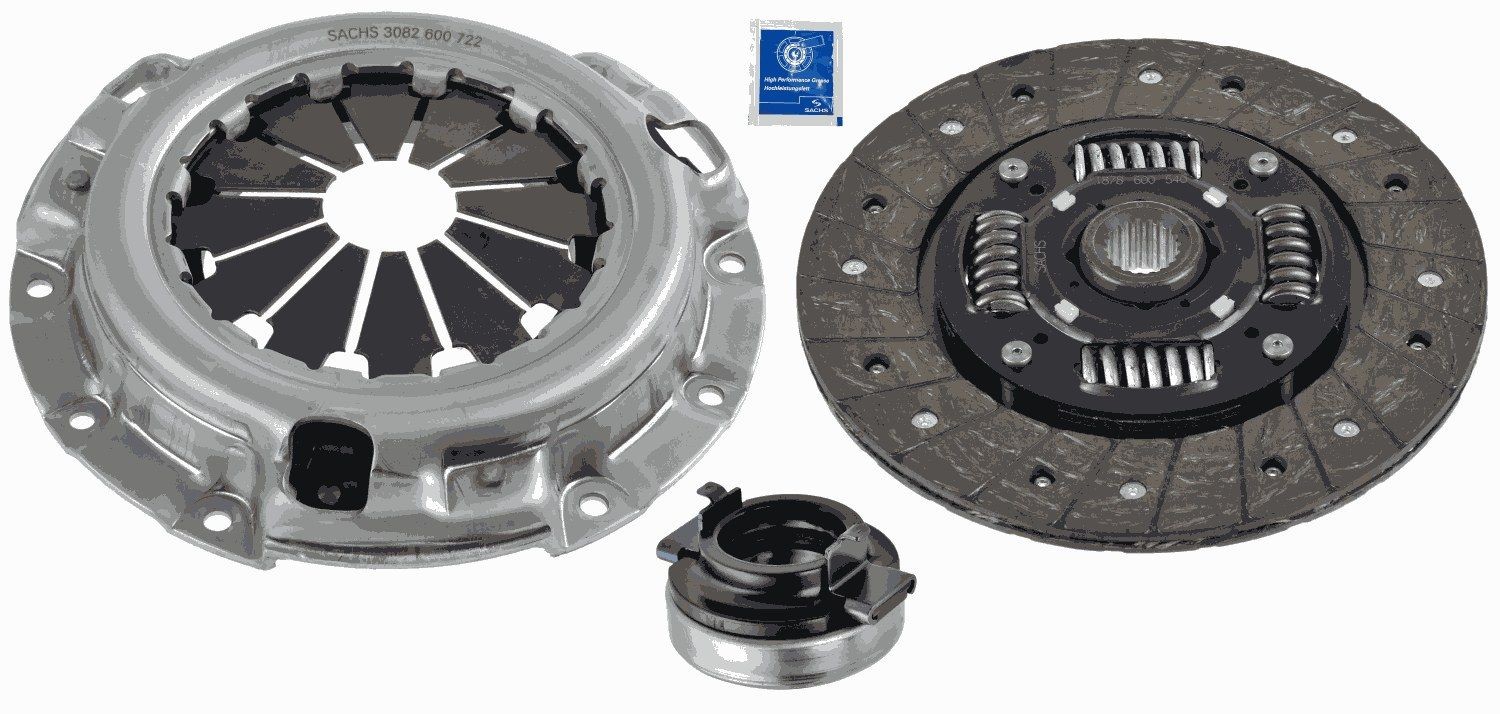 SACHS Sidurikomplekt 3000 954 072 SACHS 3000 954 072 Sidurikomplekt KIA Shuma / Sephia II Sedaan (FB) 1.5 i 16V 88 hj 2000
