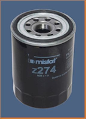 MISFAT Ölfilter Z274 Ölfilter MISFAT Mitsubishi L 200 Z274