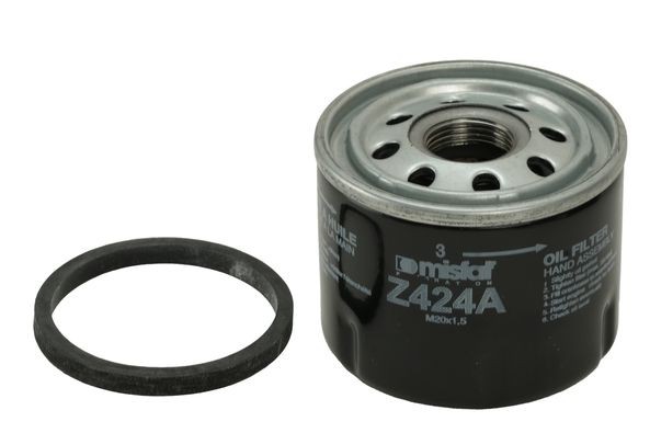 MISFAT Oliefilter Z424A Nissan QASHQAI Oliefilter van de motor MISFAT Z424A