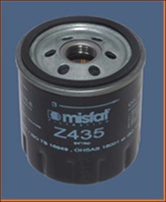 MISFAT Oil filter Z435 Z435 MISFAT oil filter for VW MULTIVAN
