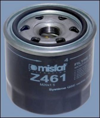 MISFAT Olejový filter Z461 Olejový filter MISFAT DEMIO Z461 lacné