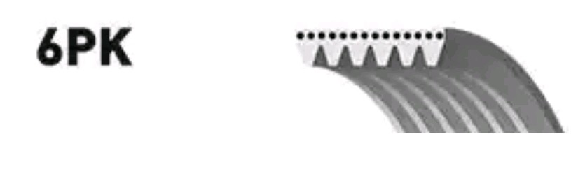 GATES Hosszbordás szíj 6PK1270 Szíj FORD USA F-150 Mk13 (P552) Standard Cab Pick-up: Hosszbordás szíj GATES Micro-V 6PK1270