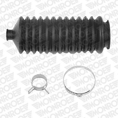 Jeu de joint-soufflet, direction MONROE L2558 MONROE L2558: Soufflet de cremaillere Renault TWINGO 2001