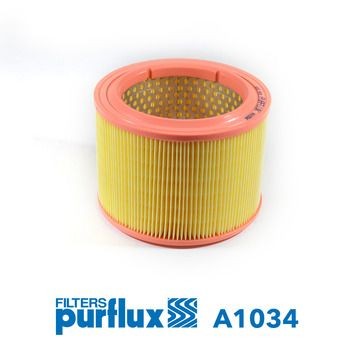 PURFLUX Luftfilter A1034 PURFLUX A1034 Luftfilter AUDI COUPE original