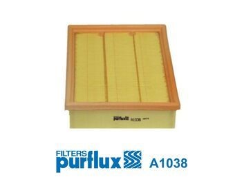 Luftfilter PURFLUX A1038 PURFLUX A1038: Luftfilter Fiat MULTIPLA 2008