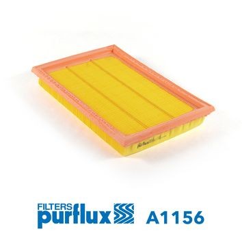 PURFLUX Vzduchový filter A1156 PURFLUX A1156 Filtre MAZDA 121 III Hatchback (JASM, JBSM)