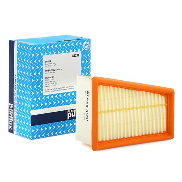 PURFLUX Φίλτρο αέρα A1231 A1231 Φίλτρο αέρα RENAULT 8 PURFLUX