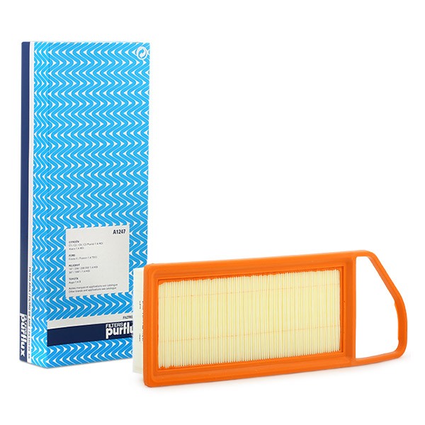 PURFLUX Luftfilter A1247 Luftfiltereinsatz PURFLUX B-MAX A1247 günstig