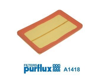 Luchtfilter PURFLUX A1418 PURFLUX A1418 Luchtfilters HYUNDAI ATOS 2004