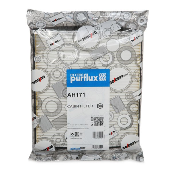 PURFLUX Kupefilter AH171 AH171 Kupefilter CHEVROLET LACETTI PURFLUX